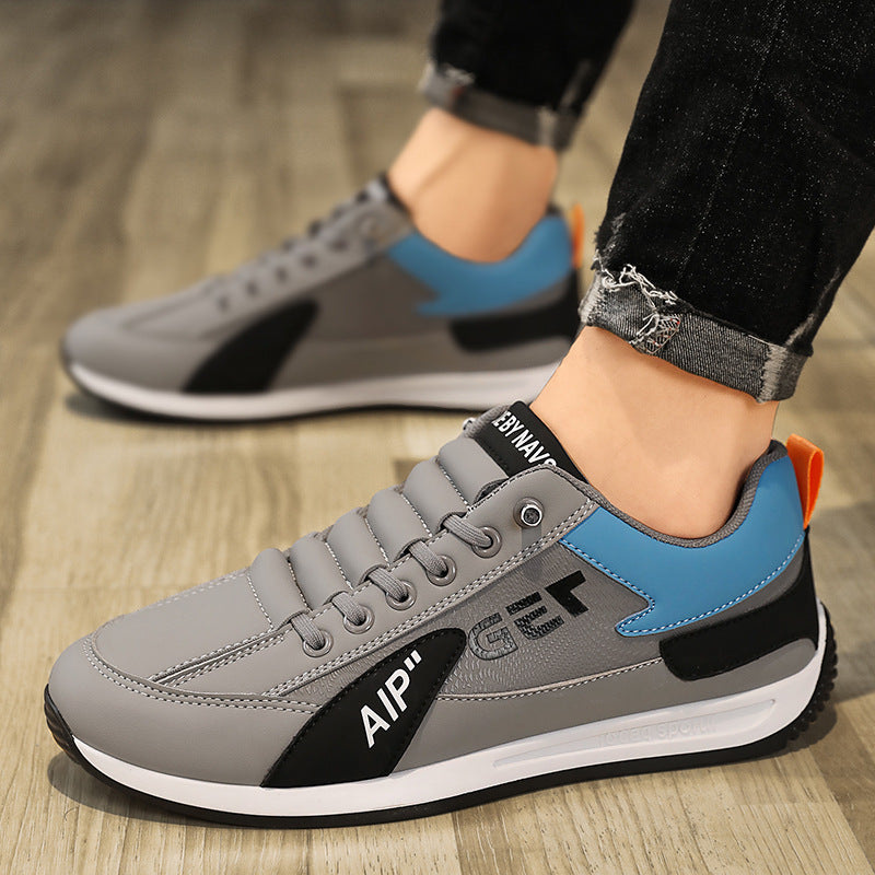 Men Sports Flat Shoes Comfortable Breathable Non-Slip Wear-Resistant Board Shoes