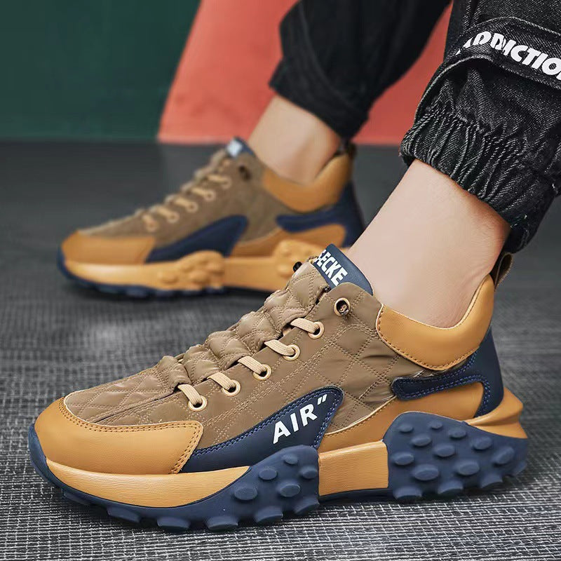 Running Sports Shoes Men Breathable Lightweight Non-Slip Outdoor Sneakers