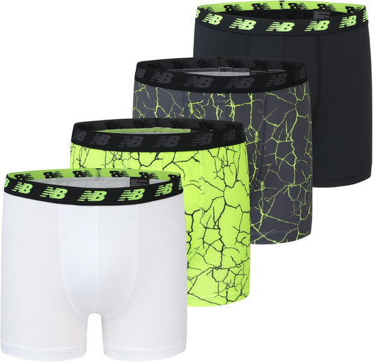 Boys Boys' Performance Boxer Briefs (4 Pack) Boxer Briefs