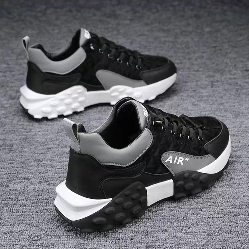 Running Sports Shoes Men Breathable Lightweight Non-Slip Outdoor Sneakers