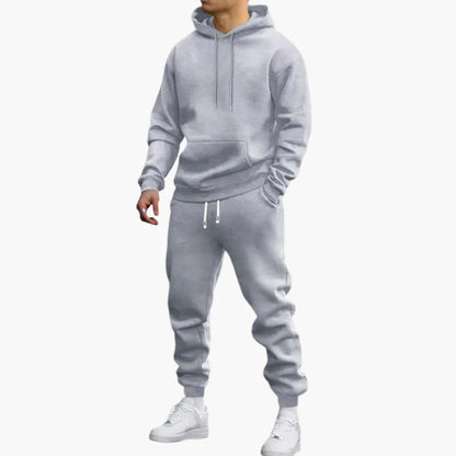Relaxed Fit Hoodie and Jogger Set for Men