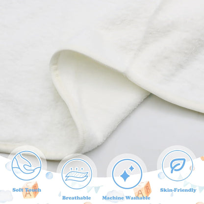 2 PCS Baby Hooded Towels Newborn, 80*80 CM Hooded Baby Towel Girl Boy, Ultra Soft Hooded Bath Towel for Baby, Absorbent Newborn Essentials Baby Bath Towel, Baby Towels with 30*40 CM Storage Bag