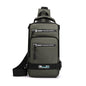 Multifunction Bags for Men Nylon Backpack Crossbody Shoulder Bag with USB Charging Port Chest Bags Pack