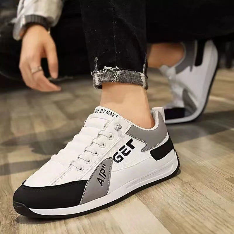 Men Sports Flat Shoes Comfortable Breathable Non-Slip Wear-Resistant Board Shoes