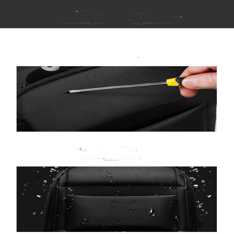Large Capacity Men'S Bag Can Store 17-Inch Computer Bag
