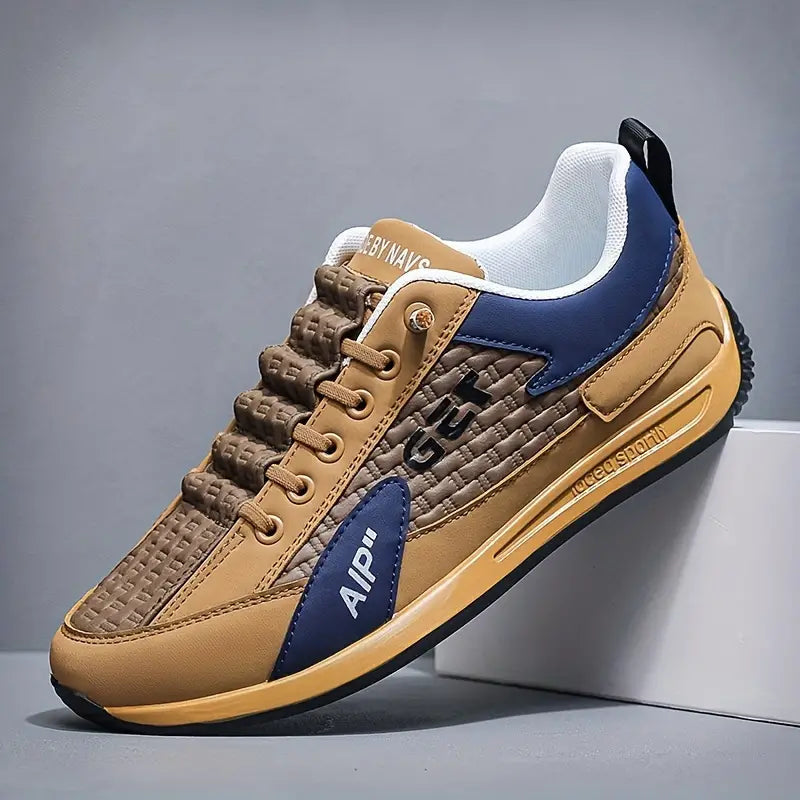 Men Sports Flat Shoes Comfortable Breathable Non-Slip Wear-Resistant Board Shoes