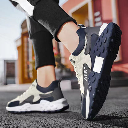 Running Sports Shoes Men Breathable Lightweight Non-Slip Outdoor Sneakers